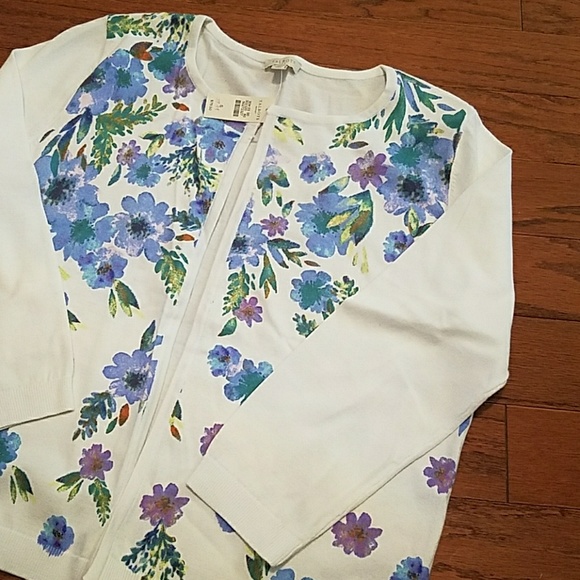 Talbots Lightweight Cardigan Sweater - Picture 3 of 6